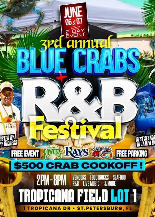 St. Pete Events-3rd Annual Blue Crabs & R&B Festival
