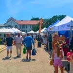 Markets around St. Pete featuring local vendors and handmade goods at an outdoor weekend market