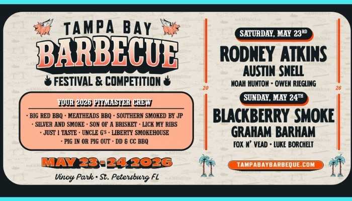 St. Pete Events- Tampa Bay Barbecue Festival & Competition 2026