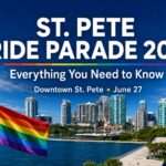 St. Pete Pride Parade 2026 downtown St. Pete Bayshore Drive rainbow flag