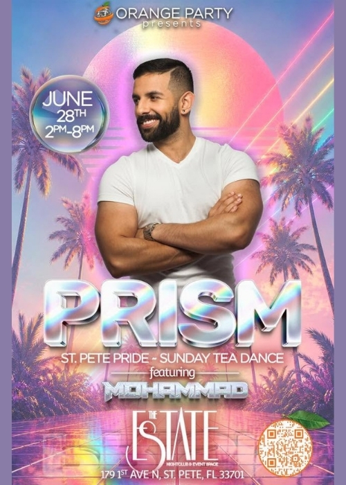PRISM T-Dance St. Petersburg Pride event at The Estate in downtown St. Pete