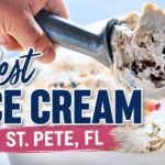 best ice cream in St. Pete Small Batch Creamery scoop