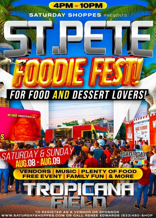 St. Pete Foodie Fest at Tropicana Field Lot 1 in St. Petersburg Florida