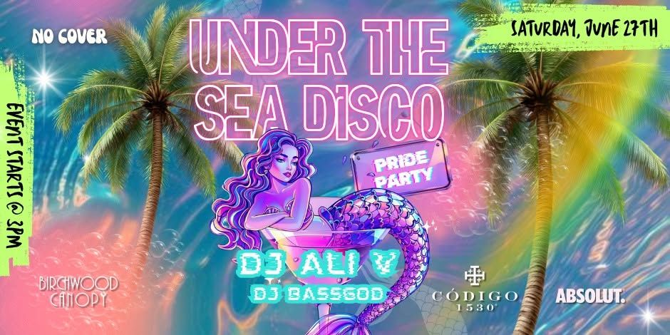 Under the Sea Disco Pride Party at The Birchwood in downtown St. Pete