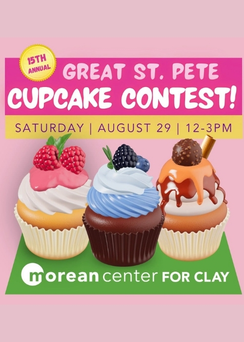 15th Annual Great St. Pete Cupcake Contest at Morean Center for Clay in St. Petersburg Florida