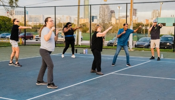 Free Cardio Kickboxing Class at Campbell Park in St. Petersburg Florida