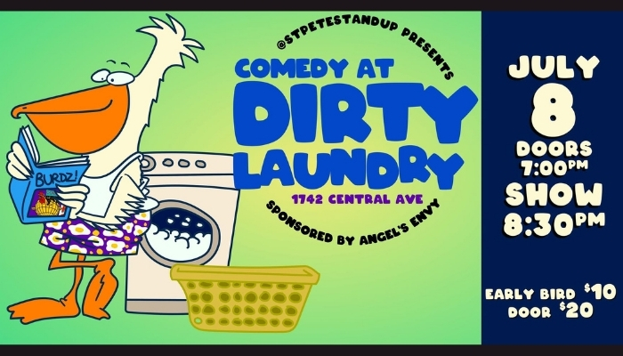 Speakeasy Comedy Show at Dirty Laundry Speakeasy Comedy Show at Dirty Laundry in St. Petersburg Florida